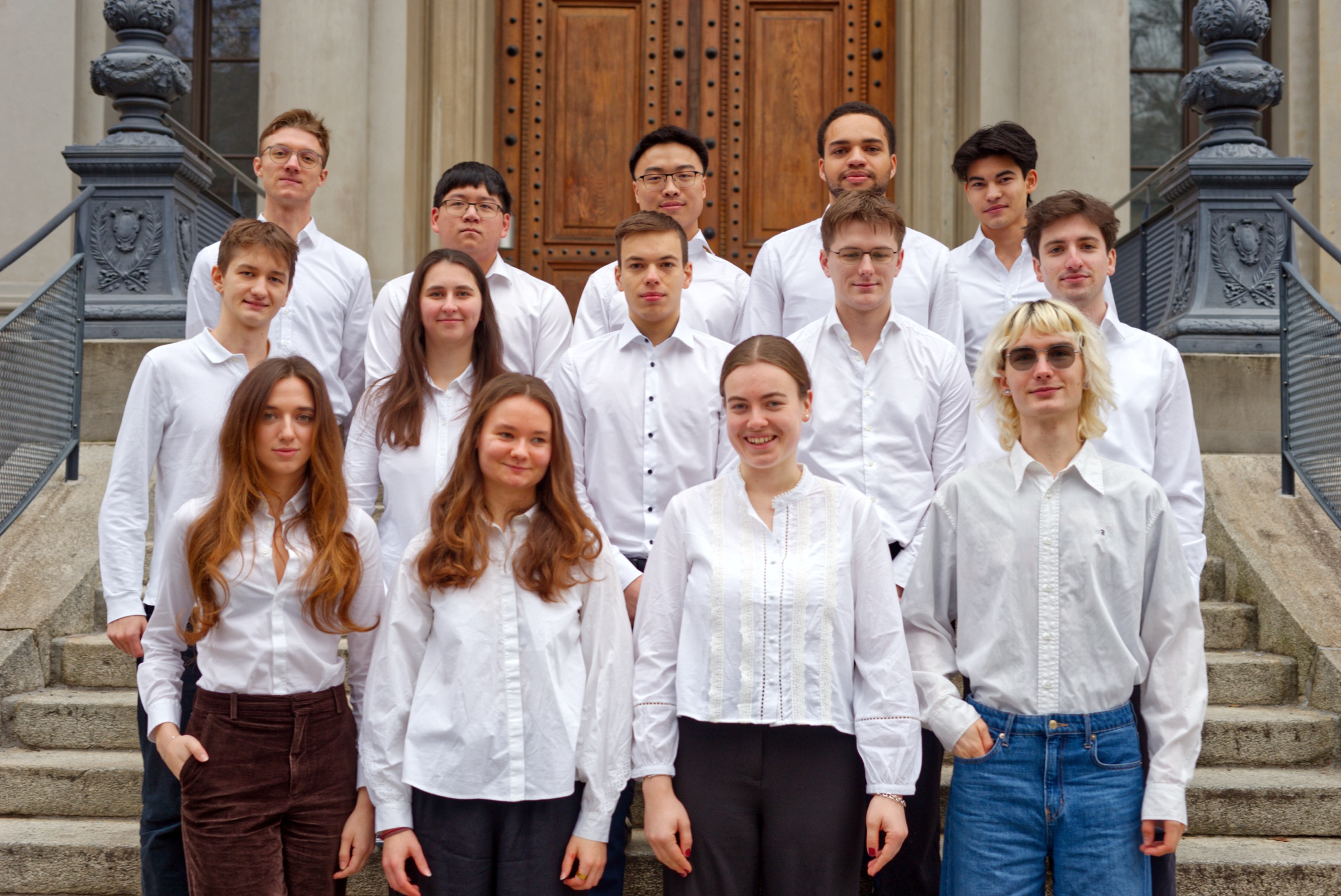 The MindPhair 2026 board on the steps of the CAB